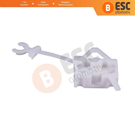 Fiat Panda Iveco Euro Bus 2003-2012 İçin Ön Sol Kapı Cam Kriko Klipsi