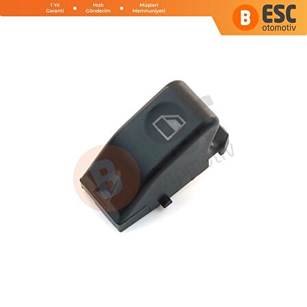 EDP136 Fiat Siena Palio Strada MK1 İçin 1 Adet Cam Açma Düğme Kapağı 717135614