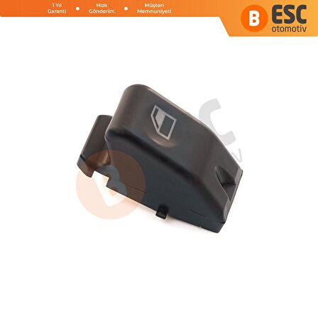 EDP136 Fiat Siena Palio Strada MK1 İçin 1 Adet Cam Açma Düğme Kapağı 717135614