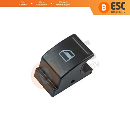 VW;Seat İçin 1 Adet Pencere Düğmesi Kapağı:7L6959855B,2K0 959857A