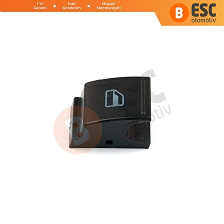 VW;Seat İçin 1 Adet Pencere Düğmesi Kapağı:7L6959855B,2K0 959857A