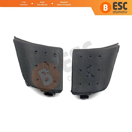 Opel İçin 2 Adet Sağ ve Sol Taraf Direksiyon Korna Düğmesi Kapağı