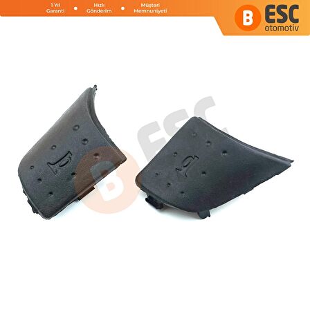 Opel İçin 2 Adet Sağ ve Sol Taraf Direksiyon Korna Düğmesi Kapağı