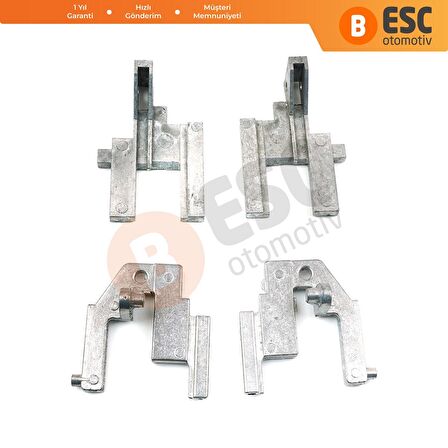Renault Megane 1 Scenic 1 için Ön Sunroof Kızak Metal Ayak Seti 7701474031, 7701469285