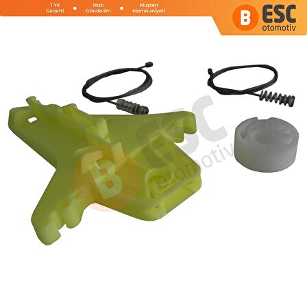 VW Tiguan (5N) 2007-On İçin Arka Sağ Cam Kriko Tamir Seti