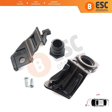 VW Jetta MK5 2005-2010 Golf MK5 2004-2009 1K0998225 İçin Sol Ön Far Ayak Tamir Seti 