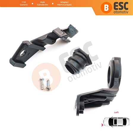 VW Jetta MK5 2005-2010 Golf MK5 2004-2009 1K0998225 İçin Sol Ön Far Ayak Tamir Seti 