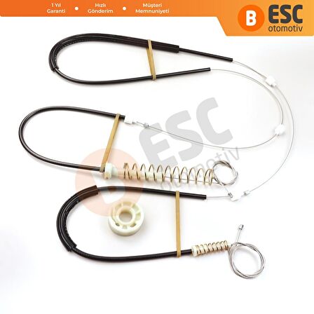 BMW E39 2000-2004 İçin Ön Sağ Cam Kriko Tamir Seti