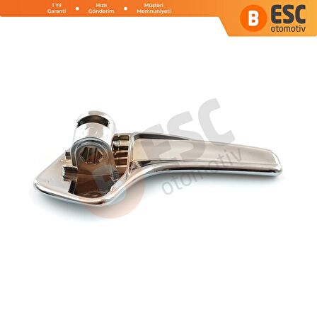 Opel Corsa D İçin Alüminyum Kaplama Plastik Sol İç Açma Kapı Kolu 13297813