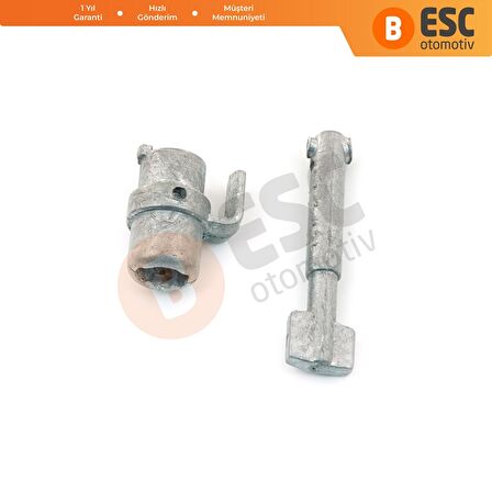 Mercedes W124 S124 İçin Ön Sağ Kapı Kilidi Tamir Seti 37.5 mm 1247600177