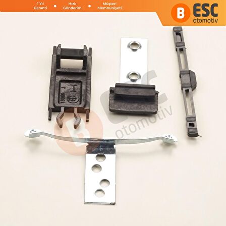 Bmw E46 2003-2006 Için 4 Parça Sunroof Tamir Seti: 54137134516