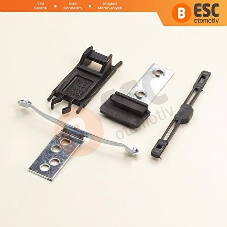 Bmw E46 2003-2006 Için 4 Parça Sunroof Tamir Seti: 54137134516