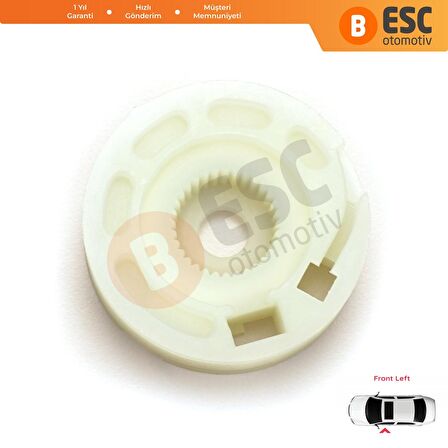 Hyundai I30 MK1 2007-2011 İçin Ön Sol Cam Kriko Tamir Makarası 813102R030