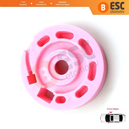 Hyundai I30 MK1 2007-2011 İçin Ön Sağ Cam Kriko Tamir Makarası 824802R020