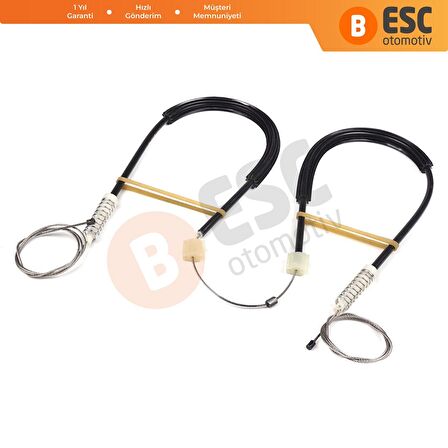 Renault Fluence 2009-On İçin Sol Arka Cam Mekanizma Tamir Takımı