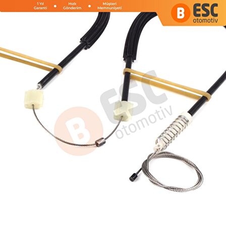 Renault Fluence 2009-On İçin Sol Arka Cam Mekanizma Tamir Takımı