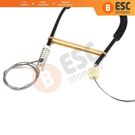 Renault Fluence 2009-On İçin Sol Arka Cam Mekanizma Tamir Takımı