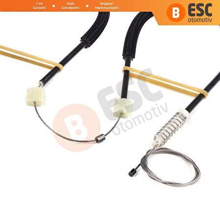 Renault Fluence 2009-On İçin Sağ Arka Cam Mekanizma Tamir Takımı