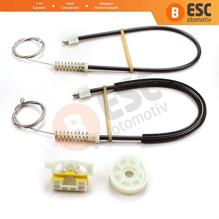 Renault Laguna MK3 07 15 İçin Sağ Arka Cam Mekanizma Tamir Takımı