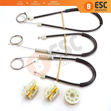 Renault Laguna MK3 2007 15 İçin Sağ Ön Cam Mekanizma Tamir Takımı