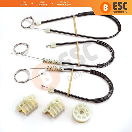 Renault Laguna MK3 2007 15 İçin Sağ Ön Cam Mekanizma Tamir Takımı