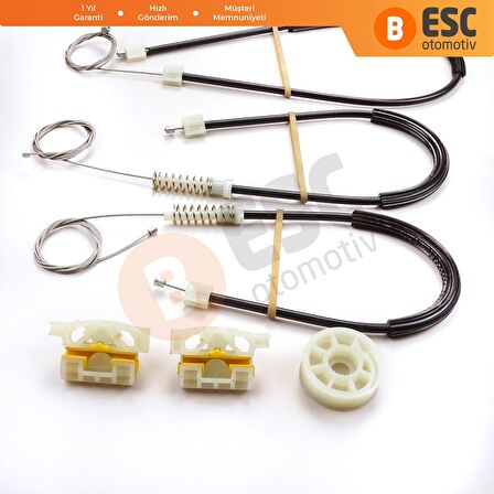 Renault Laguna MK3 2007 15 İçin Sağ Ön Cam Mekanizma Tamir Takımı