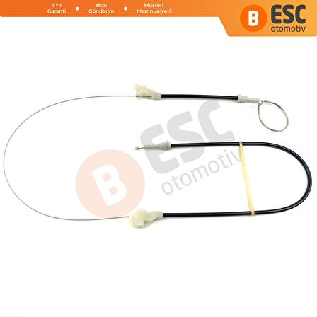 Land Rover Freelander 1 İçin Arka Sağ Kapı Manuel Cam Kriko Seti