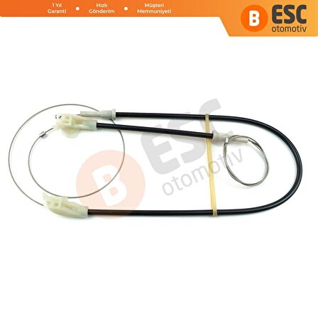 Land Rover Freelander 1 İçin Arka Sağ Kapı Manuel Cam Kriko Seti