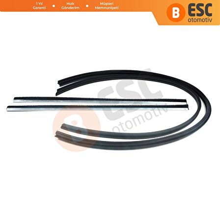 Mercedes W126 W140 W115 Için Sunroof Tamir Conta Takımı