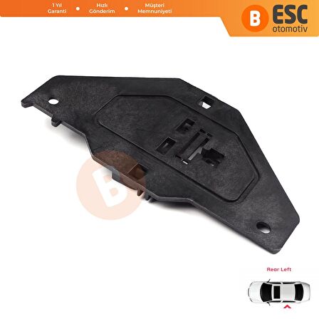 Citroen C5 2008-On İçin Sol Arka Cam Kriko Tamir Klipsi