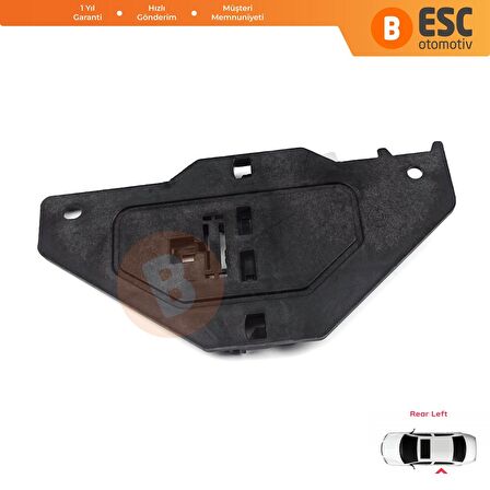 Citroen C5 2008-On İçin Sol Arka Cam Kriko Tamir Klipsi
