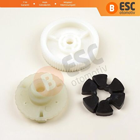 DAF CF85/95 2002-On İçin Cam Kriko Motor Tamir Dişli Seti