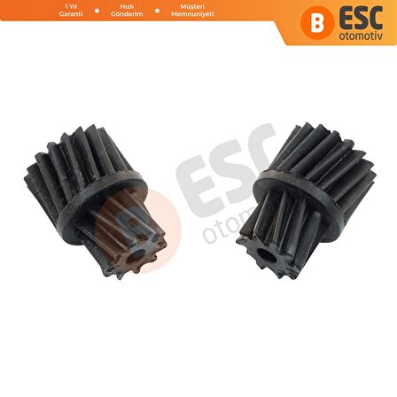 Mercedes W203 W211 CLK W209 A209 2 adet Kapı Kilit Tamir Dişlisi