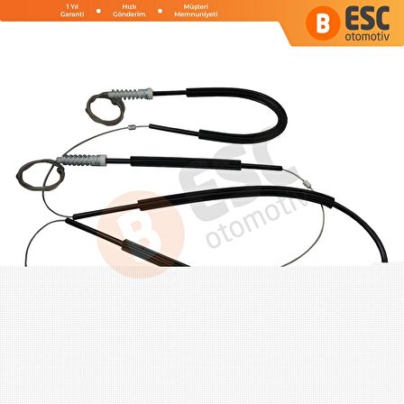 Audi Q7 2007-2014 İçin Arka Sağ Kapı Cam Mekanizması Tamir Seti