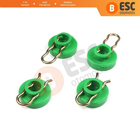 Saab Volvo için 4 Set Cam Kriko Mekanizma Tamir Kılavuzu 4493433