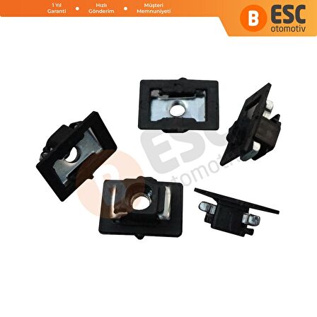 Renault 19 Megane Clio İçin 5 Adet Kolçak Somunu 7703044129