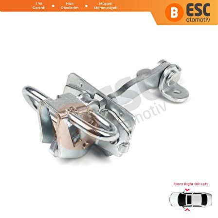 Fiat Doblo 2005-2010 Alfa Romeo 156 1997-2006 İçin Ön Sağ veya Sol Kapı Gergi Yayı 51799708 