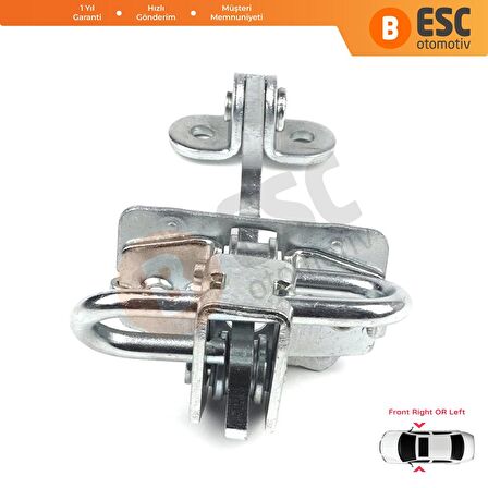 Fiat Doblo 2005-2010 Alfa Romeo 156 1997-2006 İçin Ön Sağ veya Sol Kapı Gergi Yayı 51799708 