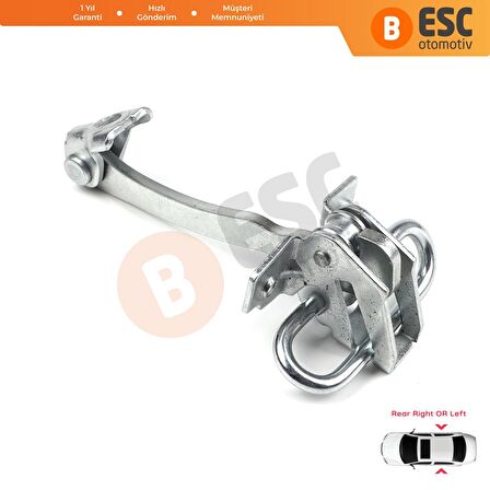 Fiat Linea 323 110 Punto Grande Punto Evo 199 İçin Arka Sağ veya Sol Kapı Gergi Yayı 51799769 