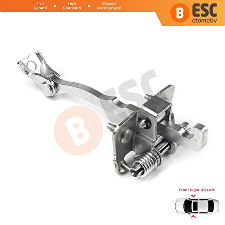 Renault Trafic MK2 Vivaro A PriMastar X83 İçin Ön Sağ veya Sol Kapı Gergi Yayı 7700311823 