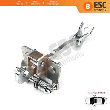 Renault Trafic MK2 Vivaro A PriMastar X83 İçin Ön Sağ veya Sol Kapı Gergi Yayı 7700311823 