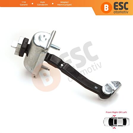 Opel Corsa D 4/5 Kapı İçin Ön Sağ veya Sol Kapı Gergi Yayı 5160257 13180682 