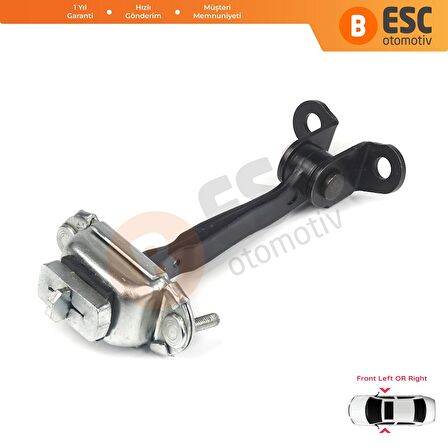 Ford Mondeo MK1 MK2 Turnier 1992-2000 İçin Ön Sağ veya Sol Kapı Gergi Yayı 93BBF23500AG 1036788
