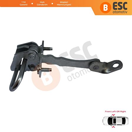 Alfa Romeo 147 937 2001-2010 GT 937 2003-2010 İçin Ön Sağ veya Sol Kapı Gergi Yayı 50512115