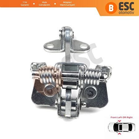Peugeot 406 4/5 Kapı İçin Ön veya Arka Sağ veya Sol Kapı Gergi Yayı 9181A1 
