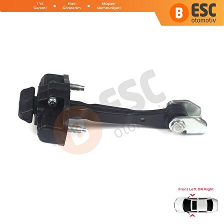 Alfa Romeo Giulietta 940 2010-2020 İçin Ön Sağ veya Sol Kapı Gergi Yayı 50509843 