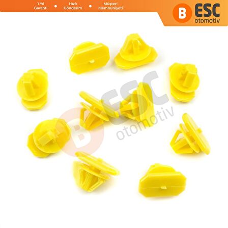 Ford Connect İçin 10 Adet Ön Çamurluk Bakalit Klips 2T14V353129BA
