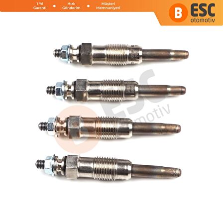 Mercedes BMW Opel Renault için 4 Adet Isıtma Bujisi GX74