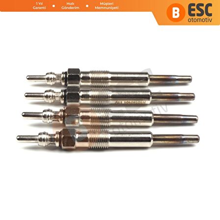 Audi VW Seat Skoda Renault için 4 Adet Isıtma Bujisi GX93,