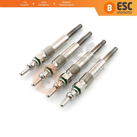 4X Renault Opel Nissan Dacia Suzuki Mitsubishi için Isıtma Bujisi 11 Volt